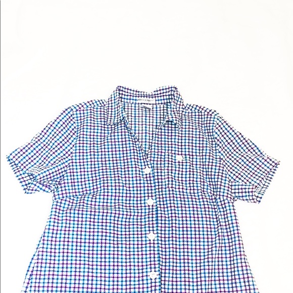 Rebecca Malone, Button Down Short Sleeve Summer👚 - Picture 3 of 8